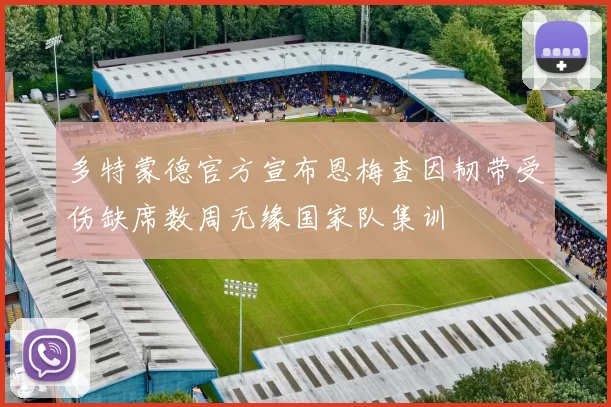 多特蒙德官方宣布恩梅查因韧带受伤缺席数周无缘国家队集训